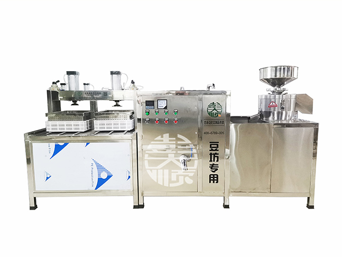 全自動豆腐流水線設備，節(jié)省人工助生產(chǎn)
