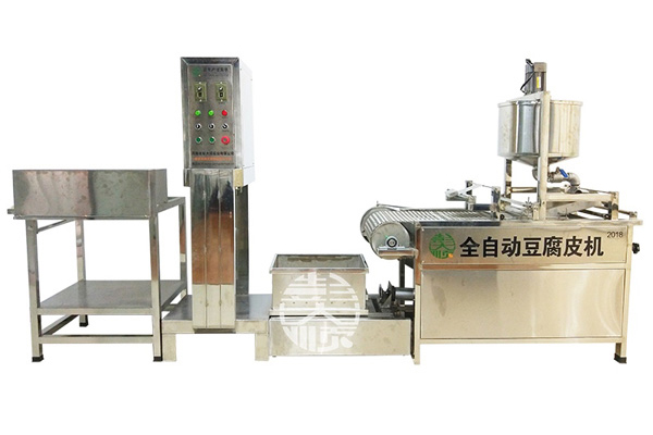 全自動千張機(jī)，也是成為全自動豆腐皮機(jī)